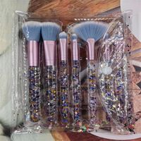 Casual Artificial Fiber Plastic Handle Makeup Brushes 1 Set main image 6