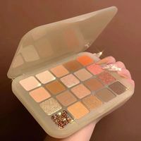 Casual Solid Color Plastic Eye Shadow main image 4