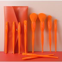 Casual Artificial Fiber Plastic Handle Makeup Brushes 1 Set sku image 18