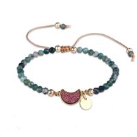 Simple Style Solid Color Stone Beaded Bracelets sku image 7