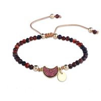 Simple Style Solid Color Stone Beaded Bracelets sku image 6