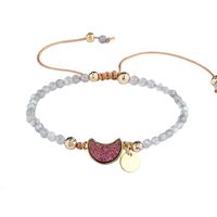 Simple Style Solid Color Stone Beaded Bracelets sku image 9