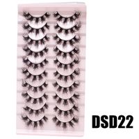 Simple Style Solid Color Chemical Fiber False Eyelashes 1 Piece sku image 18