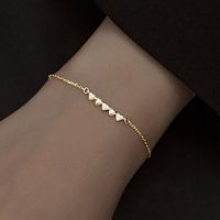 Casual Solid Color Sterling Silver Plating Inlay Zircon Silver Plated Bracelets main image 3