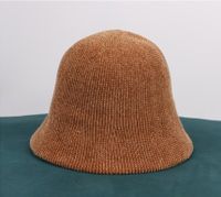 Frau Basic Einfacher Stil Einfarbig Breite Traufen Bucket Hat sku image 5