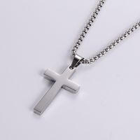 Classic Style Cross 304 Stainless Steel Plating 18K Gold Plated Women's main image 3