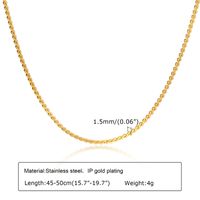 Titanium Steel Zircon Clavicle Chain Personality Shell Xingx Pendant Niche Gold Necklace S-shaped Necklace Ins Style Twin main image 7