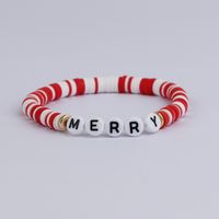 Simple Style Classic Style Letter Soft Clay Wholesale Bracelets main image 4