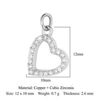 Simple Style Key Copper Plating Inlay Zircon 18k Gold Plated Jewelry Accessories sku image 1