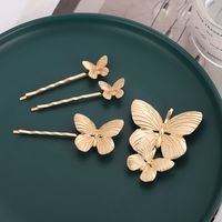 Women's Simple Style Butterfly Metal Plating Hair Clip main image 5