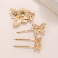 Women's Simple Style Butterfly Metal Plating Hair Clip main image 4