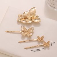 Women's Simple Style Butterfly Metal Plating Hair Clip main image 3