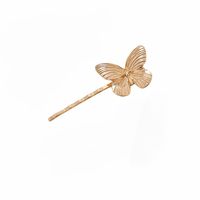 Women's Simple Style Butterfly Metal Plating Hair Clip sku image 1