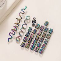 Simple Style Solid Color Alloy Plating Hair Clip main image 4