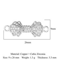Style Simple Forme De Cœur Abeille Papillon Le Cuivre Placage Incruster Zircon Plaqué Or 18k Bijoux Accessoires sku image 15