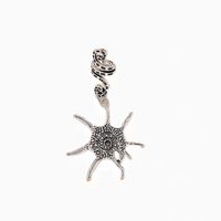 Classic Style Spider Alloy Plating Hair Buckle main image 2