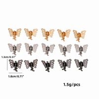 Women's Simple Style Butterfly Metal Plating Butterfly Hair Clip main image 2
