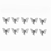 Women's Simple Style Butterfly Metal Plating Butterfly Hair Clip sku image 2