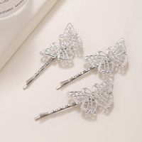 Sweet Butterfly Metal Hollow Out Hair Clip main image 3