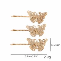 Sweet Butterfly Metal Hollow Out Hair Clip main image 2