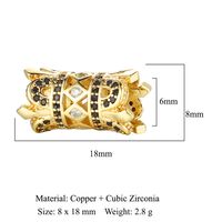 1 Piece Copper Zircon Solid Color sku image 22