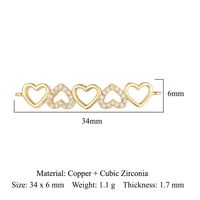Simple Style Starfish Lotus Butterfly Copper Plating Inlay Zircon Gold Plated Silver Plated Charms Jewelry Accessories sku image 4