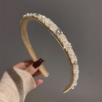 Vintage Style Solid Color Arylic Hair Band main image 2