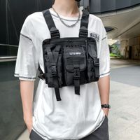 Men's Streetwear Solid Color Oxford Cloth Waist Bags main image 5