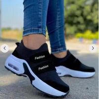 Women's Casual Solid Color Round Toe Flats Sports Shoes main image 3