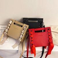 Women's All Seasons Pu Leather Solid Color Elegant Square Open Square Bag main image 3