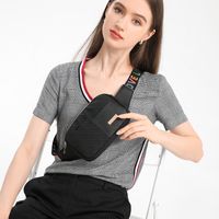 Women's Streetwear Solid Color Pu Leather Waist Bags main image 1