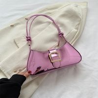 Women's All Seasons Pu Leather Solid Color Streetwear Square Magnetic Buckle Square Bag sku image 4