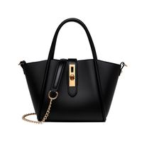 Women's All Seasons Pvc Solid Color Streetwear Square Magnetic Buckle Square Bag sku image 5