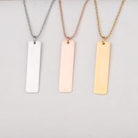Titanium Steel 18K Gold Plated Simple Style Classic Style Constellation None Pendant Necklace main image 1