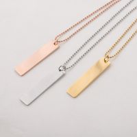 Titanium Steel 18K Gold Plated Simple Style Classic Style Constellation None Pendant Necklace main image 3