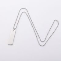 Titanium Steel 18K Gold Plated Simple Style Classic Style Constellation None Pendant Necklace main image 4