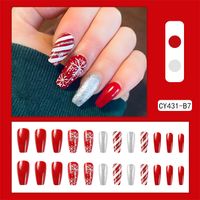 Simple Style Star Plastic Nail Patches 1 Set sku image 1
