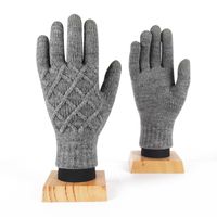 Unisex Vintage Style Stripe Solid Color Gloves 1 Pair sku image 5