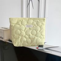 Streetwear Solid Color Polyester Square Makeup Bags sku image 5