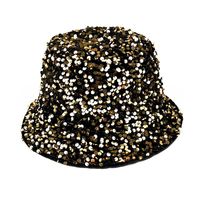 Unisex Hip-hop Retro Streetwear Colorful Sequins Wide Eaves Bucket Hat main image 3