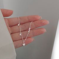 Casual Heart Shape Solid Color Sterling Silver Plating Inlay Zircon Silver Plated Bracelets main image 1