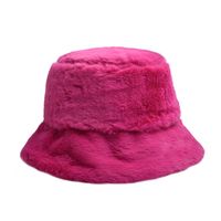 Women's Basic Solid Color Wide Eaves Bucket Hat main image 2