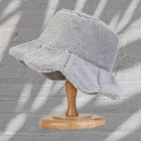 Women's Basic Simple Style Solid Color Wide Eaves Bucket Hat main image 5