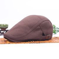 Unisex Retro Solid Color Eaveless Beret Hat sku image 5