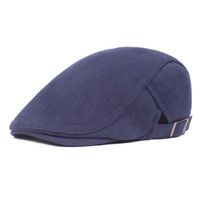 Unisex Retro Solid Color Eaveless Beret Hat sku image 2