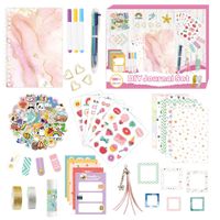 Creative Stickers Children's Full Set Diary Stationery Budget Handbook Set sku image 1