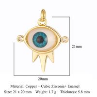 Simple Style Sun Heart Shape Butterfly Copper Plating Inlay Zircon Gold Plated Silver Plated Jewelry Accessories sku image 1