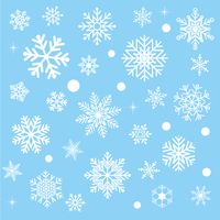 Casual Snowflake Pvc Wall Sticker Artificial Decorations main image 3