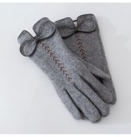 Women's Basic Lady Simple Style Solid Color Gloves 1 Set sku image 4