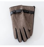 Men's Business Retro Plaid Gloves 1 Set sku image 6